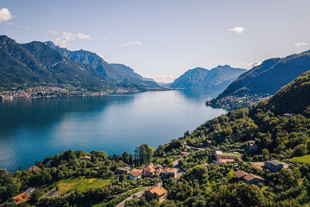 Lake Como northern italy
