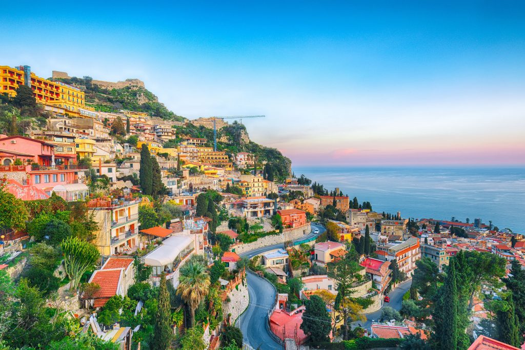 Taormina Map Tour Attractions