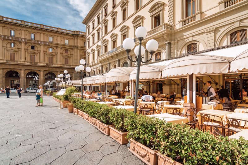 Florence restaurants streets food