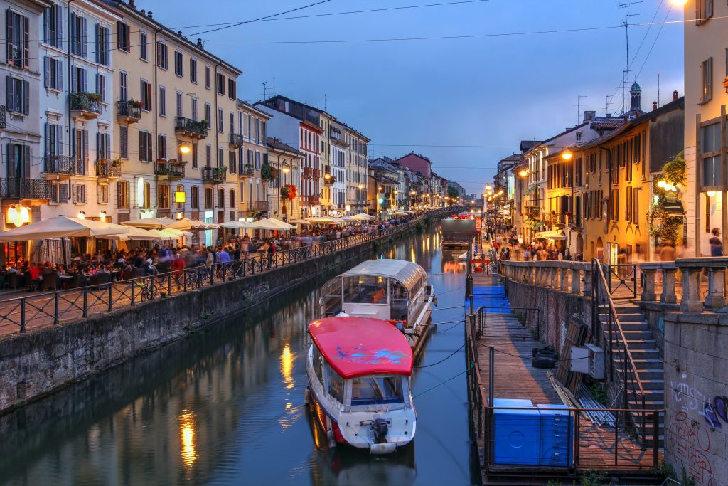 Naviglio Grande Milan Italy