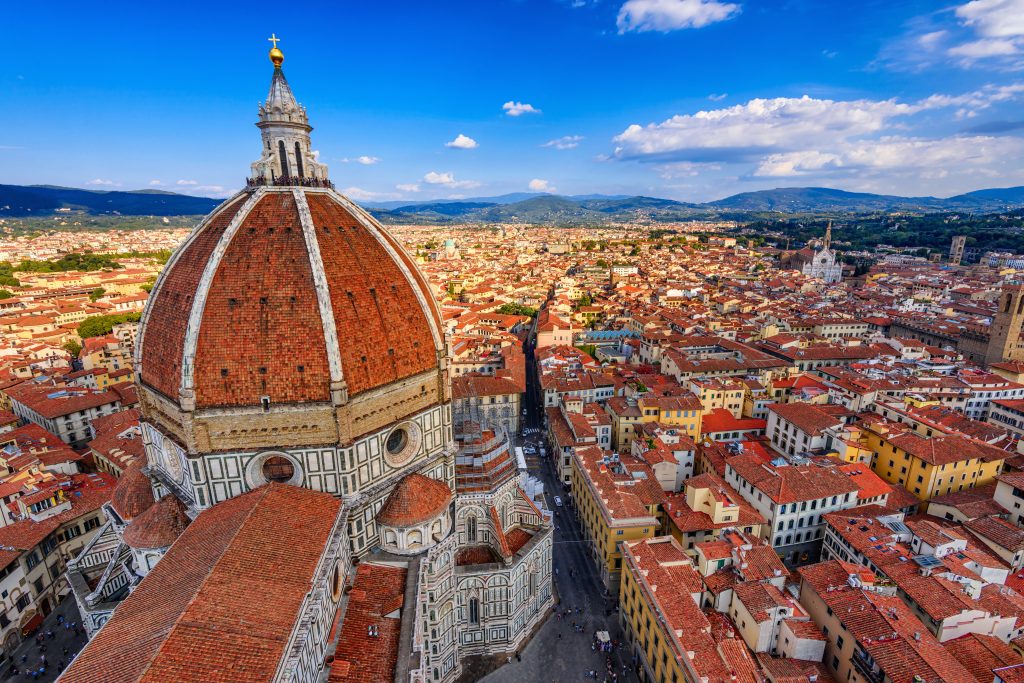 Tuscany famous cities florence pisa