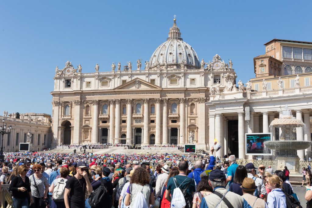 St. Peters basilica St. Peter's square