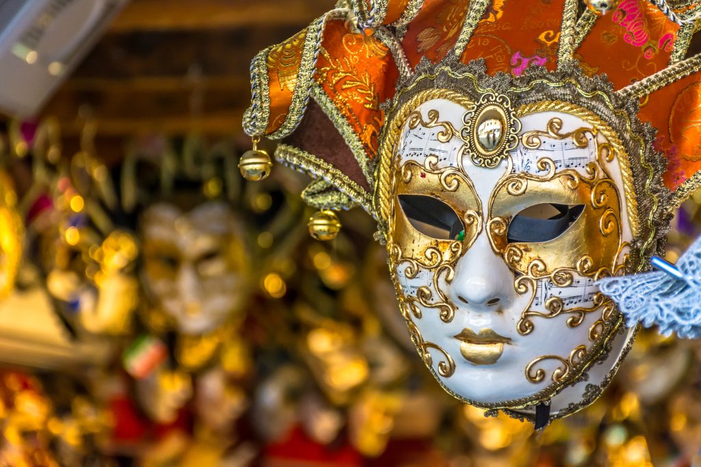 venetian venice carnival masks italy souvenirs