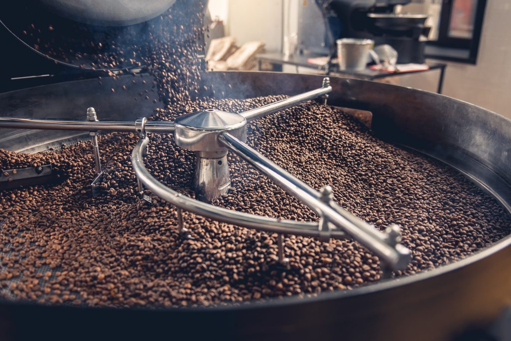 coffee beans grain chiller