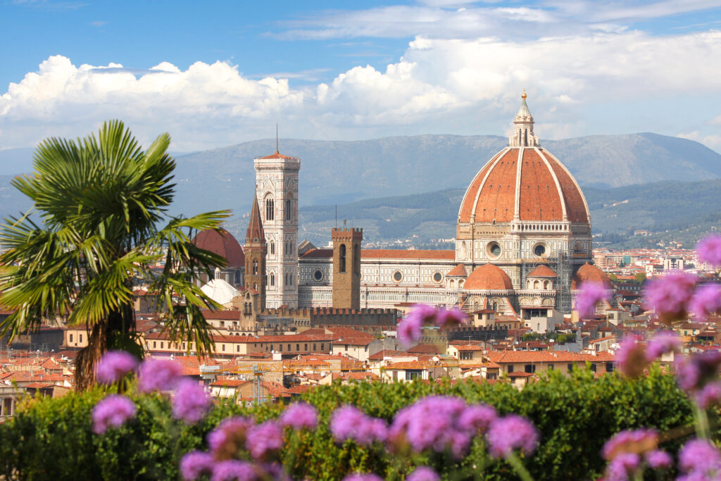 Italy Florence Tuscany spring