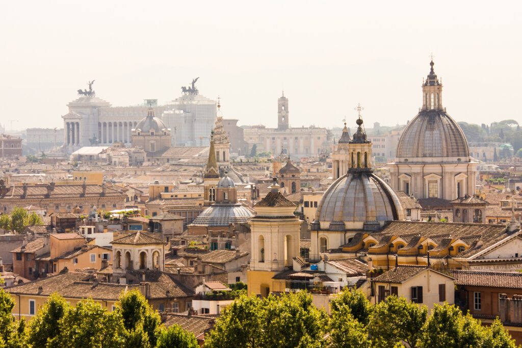 Rome Skyline best places to visit in italy