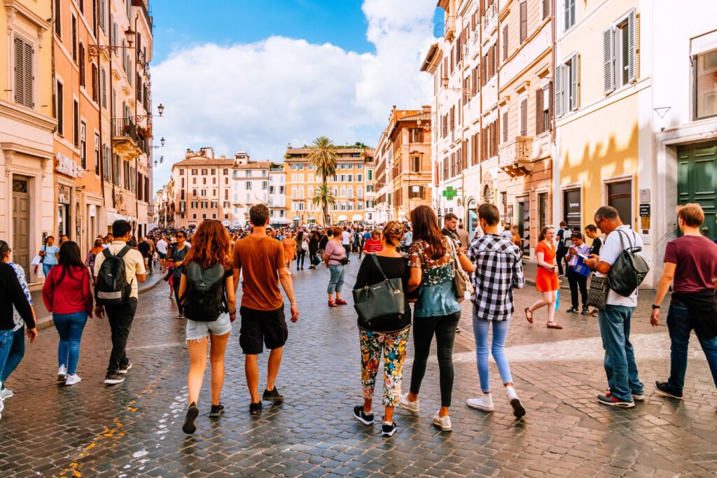 Rome italy in october