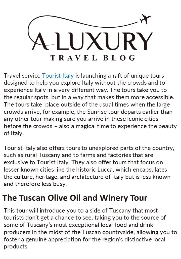 A Luxury Travel Blog