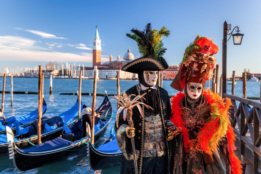 Venice carnival celebration
