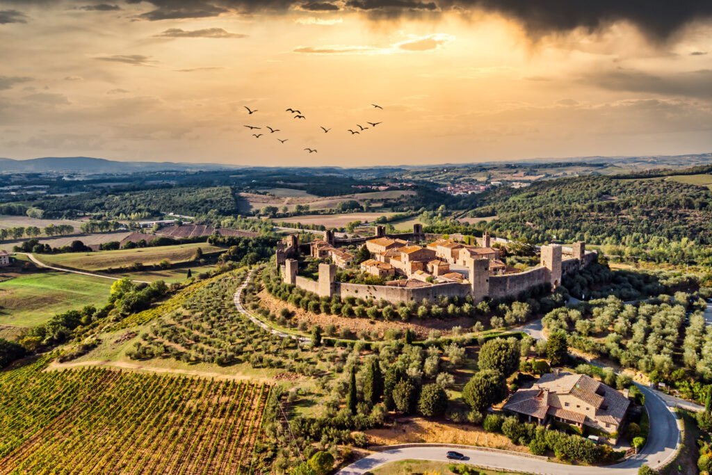Monteriggioni day trip from Siena
