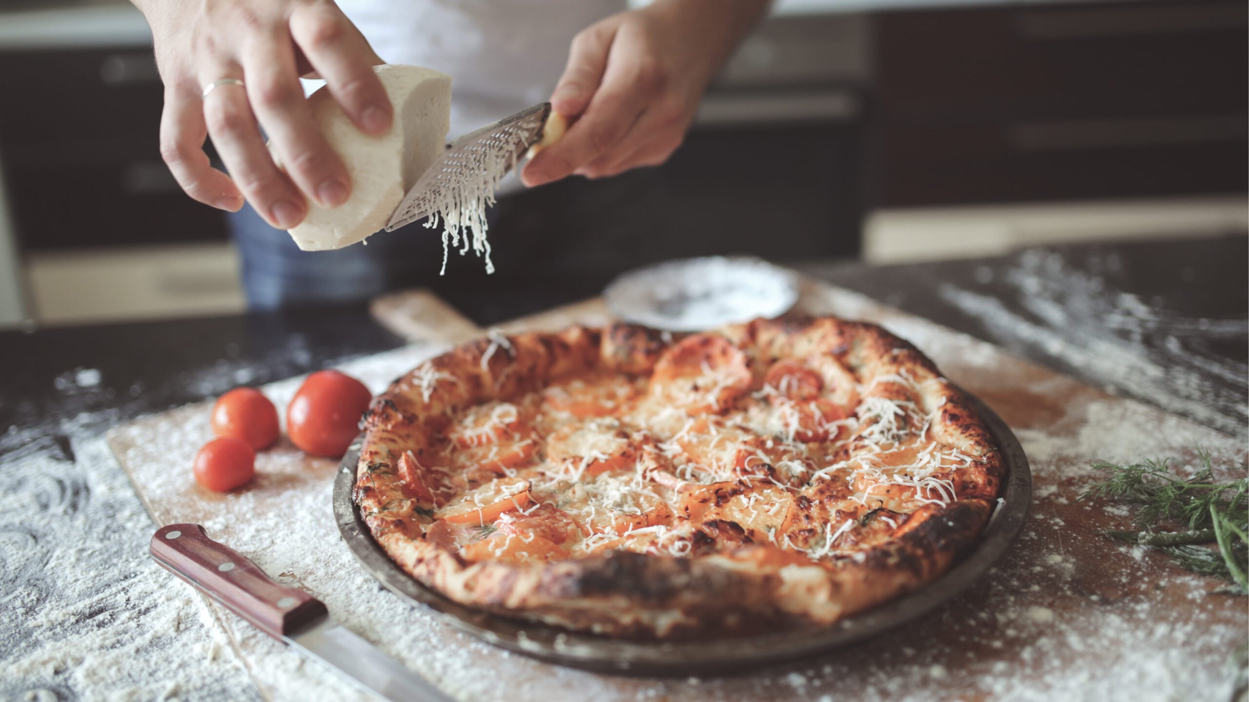 Pizza making in Florence