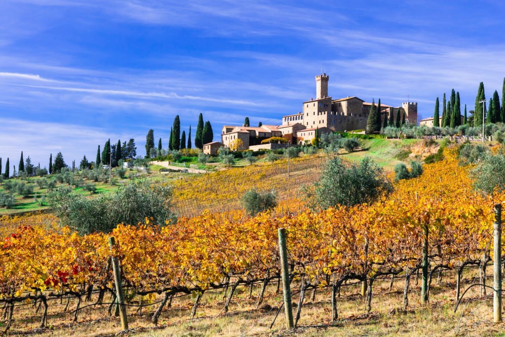 castle montalcino tuscany