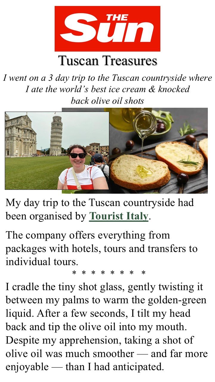 The Sun Tourist Italy