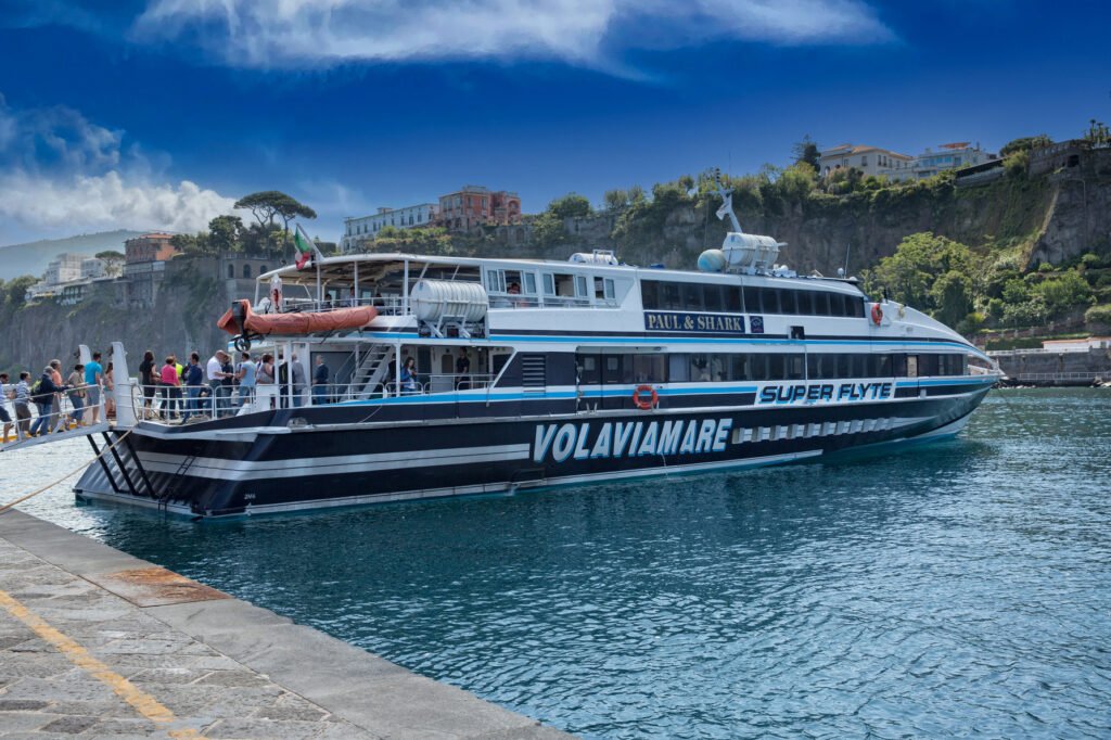 Ferry from Naples to Amalfi Coast